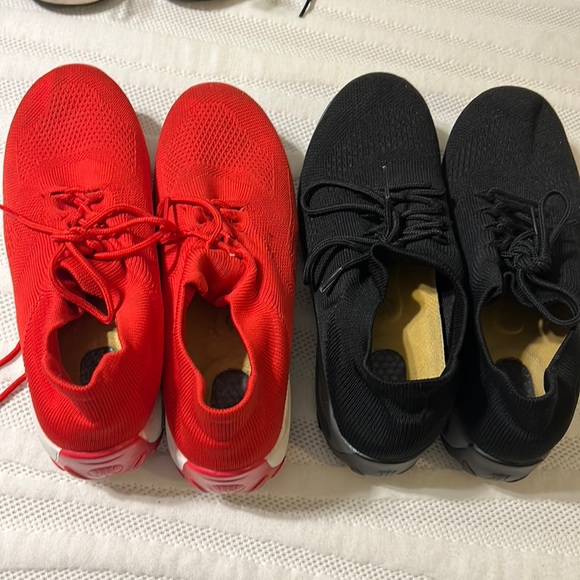 Omega Walk Shoes 2 Size 9 Shoes In Red And Black By Omega Walk For